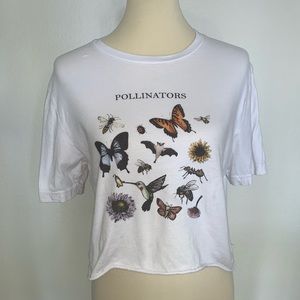 Pollinators Crop Top